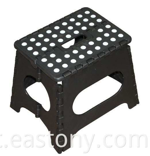 folding step stool handle